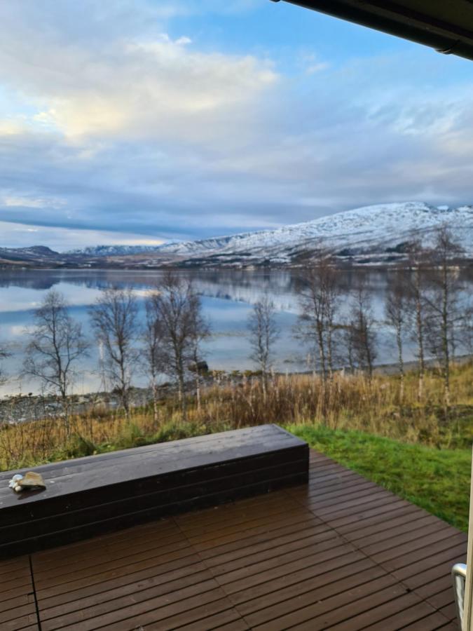 Villa Great House With Amazing Location!!Sea & Mountain View! Kvaloya Exterior foto